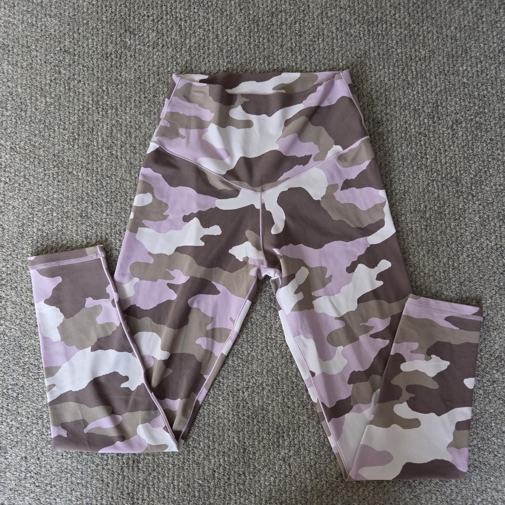 Aerie Offline Purple Camo Leggings